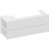 Ravak Lite - Umývadlová skrinka 120x45x43 cm, 2 zásuvky, lesklá biela X000001879 Ravak Lite - Umývadlová skrinka 120x45x43 cm, 2 zásuvky, lesklá biela X000001879