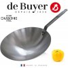 WOK pánev de Buyer, 5114.35, CARBONE PLUS, WOK, ocel, 35 cm WOK pánev de Buyer, 5114.35, CARBONE PLUS, WOK, ocel, 35 cm