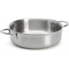 Hrnec de Buyer, 3612.24, ALCHIMY, nízký, nerezový, průměr 24 cm, objem 2,3 L, výška 7,53 cm, zahnutý okraj Hrnec de Buyer, 3612.24, ALCHIMY, nízký, nerezový, průměr 24 cm, objem 2,3 L, výška 7,53 cm, zahnutý okraj