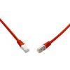 SOLARIX 10G patchkábel CAT6A SFTP LSOH 5m, červený 28860509 SOLARIX 10G patchkábel CAT6A SFTP LSOH 5m, červený 28860509