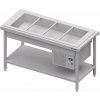 STALGAST Chladiaci centrálny stôl s vaňou na šaláty 4x GN 1/1, 1570x750x880 mm | STALGAST, ST106151 STALGAST Chladiaci centrálny stôl s vaňou na šaláty 4x GN 1/1, 1570x750x880 mm | STALGAST, ST106151