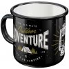 NOSTALGIC ART plechový hrnček OUTDOOR Adventure black NOSTALGIC ART plechový hrnček OUTDOOR Adventure black