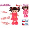 Mikro trading Panenka Anežka česky mluvící a zpívající - 36 cm - brunetka Mikro trading Panenka Anežka česky mluvící a zpívající - 36 cm - brunetka