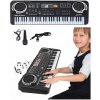 KEYBOARD PIÁNO VEĽKÉ KLÁVESY PRE DETI PIÁNKO MIKROFÓN VÝUKA HUDBY KEYBOARD PIÁNO VEĽKÉ KLÁVESY PRE DETI PIÁNKO MIKROFÓN VÝUKA HUDBY