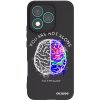 Picasee silikónový čierny obal pre Honor 400 Lite 5G - Brain - White Picasee silikónový čierny obal pre Honor 400 Lite 5G - Brain - White