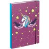 BAAGL Dosky na školské zošity A4 Unicorn BAAGL Dosky na školské zošity A4 Unicorn