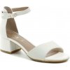 Jana 8-28361-42 biele dámske sandále na podpätku šírka H - EU 38 Jana 8-28361-42 biele dámske sandále na podpätku šírka H - EU 38