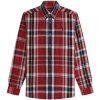 Fred Perry Košele s dlhým rukávom Fp Madras Check Shirt Červená Fred Perry Košele s dlhým rukávom Fp Madras Check Shirt Červená