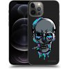 Picasee silikónový čierny obal pre Apple iPhone 12 Pro - EARTH - Lebka 3.0 Picasee silikónový čierny obal pre Apple iPhone 12 Pro - EARTH - Lebka 3.0