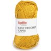 EASY CROCHET CAPRI Katia Farby EASY CROCHET CAPRI: 109 zlatá horčicová 100% bavlna EASY CROCHET CAPRI Katia Farby EASY CROCHET CAPRI: 109 zlatá horčicová 100% bavlna
