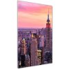 Vertikálny foto obraz akrylový New York západ slnka 50x100 cm Vertikálny foto obraz akrylový New York západ slnka 50x100 cm