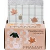 FRAMAR Plaid Hair Day alu-fólia so špeciálnym povrchom 500 listov šírka 13 cm x dĺžka 28 cm
