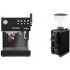 Ascaso Steel DUO PID PLUS, Black&Wood + Stone Espresso Pebble, black Ascaso Steel DUO PID PLUS, Black&Wood + Stone Espresso Pebble, black