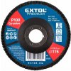 Extol Craft Kotúč lamelový šikmý, korundový P100, 115mm Extol Craft Kotúč lamelový šikmý, korundový P100, 115mm