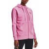 Under Armour | Rival Fleece FZ Hoodie | rúžová| S Under Armour | Rival Fleece FZ Hoodie | rúžová| S