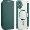 Puzdro AMORUS pre Apple iPhone 17 - sub. MagSafe - blokovanie RFID - zelené Puzdro AMORUS pre Apple iPhone 17 - sub. MagSafe - blokovanie RFID - zelené