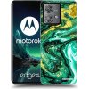 Picasee silikónový prehľadný obal pre Motorola Edge 40 Neo - Green Gold Picasee silikónový prehľadný obal pre Motorola Edge 40 Neo - Green Gold