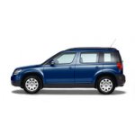 Priečniky Thule Škoda Yeti s pozdĺžnikmi