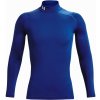 Under Armour pánske funkčné tričko CG Armour Comp Mock modrá/biela