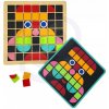 Tooky Toy drevená mozaika skladačka Montessori Tooky Toy drevená mozaika skladačka Montessori