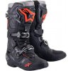 Boty TECH 10, ALPINESTARS (černá/červená fluo/šedá, vel. 43) Boty TECH 10, ALPINESTARS (černá/červená fluo/šedá, vel. 43)