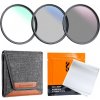 K&F Concept K&F 67mm 3pcs Professional Lens Filter Kit (MCUV/CPL/ND4) + Filter Pouch+3pcs*Cleaning Cloth K&F Concept K&F 67mm 3pcs Professional Lens Filter Kit (MCUV/CPL/ND4) + Filter Pouch+3pcs*Cleaning Cloth
