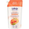 Luksja tekuté mydlo náhradná náplň Broskyňa/biely čaj 900 ml Luksja tekuté mydlo náhradná náplň Broskyňa/biely čaj 900 ml