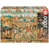 Educa Garden of Delights + fix lepidlo 2000 dielov