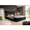 HEKIERT Posteľ MODEL 13 140x200 čierna - MAGIC VELVET 2219 HEKIERT Posteľ MODEL 13 140x200 čierna - MAGIC VELVET 2219