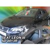 Deflektory na Seat Leon, 5-dverová 2013-2020 (+zadné) Deflektory na Seat Leon, 5-dverová 2013-2020 (+zadné)