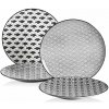 Vancasso Porcelánové dezertné taniere s japonským vzorom – sada 4 ks 21,5 cm Vancasso Porcelánové dezertné taniere s japonským vzorom – sada 4 ks 21,5 cm
