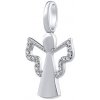 Silvego Strieborný prívesok anjel Christine so zirkónmi FW9295P Silvego Strieborný prívesok anjel Christine so zirkónmi FW9295P