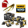 Sada 4 nástrojov DeWalt DCK422P3T 18V: DCG405, DCD796, DCF887, DCH172 Sada 4 nástrojov DeWalt DCK422P3T 18V: DCG405, DCD796, DCF887, DCH172