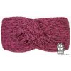 Dráče Pletená čelenka Dráča - Twist 05, ružovo fialový melír Farba: Fialová, Veľkosť: uni veľkosť Dráče Pletená čelenka Dráča - Twist 05, ružovo fialový melír Farba: Fialová, Veľkosť: uni veľkosť