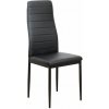 Tempo Kondela Stolička, čierna ekokoža/čierny kov, COLETA NOVA Tempo Kondela Stolička, čierna ekokoža/čierny kov, COLETA NOVA
