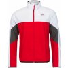 Pánske mikiny Head Club 22 Jacket M - red - Červený (S) Pánske mikiny Head Club 22 Jacket M - red - Červený (S)
