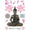 Samolepiaca dekorácia Budha, 42,5 x 65 cm Samolepiaca dekorácia Budha, 42,5 x 65 cm