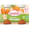 Babybio mrkev 2 x 130 g