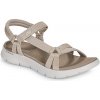 Skechers Ploché sandále GO WALK FLEX SANDAL - SUBLIME Béžová Skechers Ploché sandále GO WALK FLEX SANDAL - SUBLIME Béžová