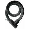 ABUS ABUS Zámok na bicykel Yarnit 4004K/85 čierny ABUS ABUS Zámok na bicykel Yarnit 4004K/85 čierny