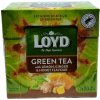 Loyd čaj Zelený s príchuťou citrónu, medu a zázvoru 20 x 2 g Loyd čaj Zelený s príchuťou citrónu, medu a zázvoru 20 x 2 g