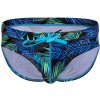 Plavky Sukrew Torrent Swim Brief Tropical Lime XL, vzorované slipové plavky Plavky Sukrew Torrent Swim Brief Tropical Lime XL, vzorované slipové plavky