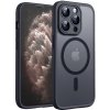 Techsuit – PureFrost MagSafe obal na iPhone 11 Pro – matný čierny