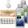 Odvápňovač Philips 2x250 ml Čistiace tablety do kávovaru 2v1 Profi&Home Odvápňovač Philips 2x250 ml Čistiace tablety do kávovaru 2v1 Profi&Home