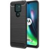 Púzdro CARBON CASE pre MOTOROLA MOTO G9 PLAY/E7 PLUS - čierne Púzdro CARBON CASE pre MOTOROLA MOTO G9 PLAY/E7 PLUS - čierne