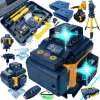 Krížový laser 4D 360° samonivelačný so statívom zelený Krížový laser 4D 360° samonivelačný so statívom zelený