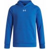 UNDER ARMOUR UA Rival Fleece Hoodie-BLU/WHT - 134 UNDER ARMOUR UA Rival Fleece Hoodie-BLU/WHT - 134