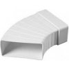 Mikawi Koleno s voliteľným uhlom pre vetracie potrubie 110x55 mm 59-1340 Mikawi Koleno s voliteľným uhlom pre vetracie potrubie 110x55 mm 59-1340