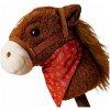 Hobby Horse mäkká hlava koňa kôň na palici erdží 68 cm zvuky cvalu plyšový Hobby Horse mäkká hlava koňa kôň na palici erdží 68 cm zvuky cvalu plyšový