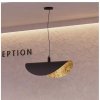 Eglo | Eglo 390429 - Luster na lanku SACEDA 1xE27/40W/230V 80 cm čierna/zlatá | EG390429 Eglo | Eglo 390429 - Luster na lanku SACEDA 1xE27/40W/230V 80 cm čierna/zlatá | EG390429